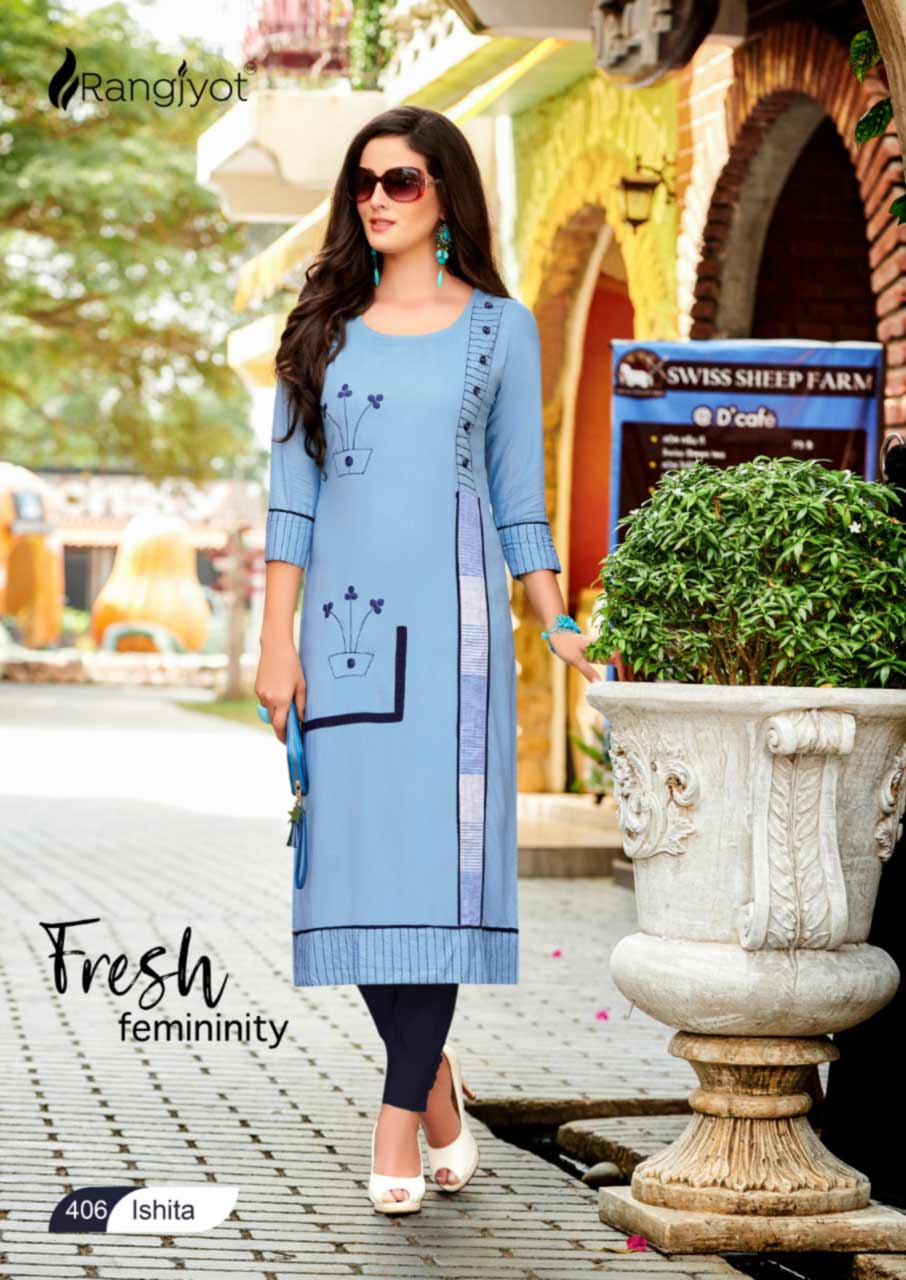Ishita Vol-4 Rayon Print Kurti Catalog Set Ishita Vol-4 Rayon Print Kurti Catalog Set